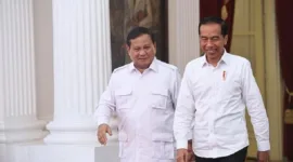 Presiden RI Jokowi bersama Menteri Pertahanan Prabowo Subianto. (Instagram.com/@prabowo)
