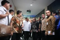 Capres nomor urut dua Prabowo Subianto melakukan pertemuan dengan Persekutuan Gereja-gereja Indonesia (PGI) di Graha Oikumene, Jakarta. (Dok. TKN Prabowo - Gibran)

