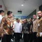 Capres nomor urut dua Prabowo Subianto melakukan pertemuan dengan Persekutuan Gereja-gereja Indonesia (PGI) di Graha Oikumene, Jakarta. (Dok. TKN Prabowo - Gibran)