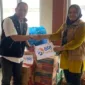 CSR BRI Peduli bergerak cepat melakukan penyaluran bantuan tanggap bencana bagi warga terdampak banjir dan tanah longsor di Sumbar dan Jabar. (Dok. BRI)