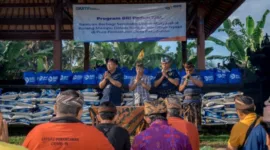 Memperingati Hari Raya Nyepi yang jatuh pada Senin, 11 Maret 2024, CSR BRI Peduli menyalurkan bantuan berupa 1.000 paket sembako bagi masyarakat Provinsi Bali. (Dok. BRI)
