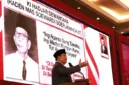 Ketua Yayasan Pendidikan Kebangsaan Republik Indonesia, Prabowo Subianto menghadiri wisuda sarjana Universitas Kebangsaan Republik Indonesia (UKRI). (Dok. Tim Media Prabowo)