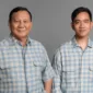 Pasangan Calon Presiden, Prabowo Subianto bersama Calon Wakil Presiden, Gibran Rakabuming. (Facebook.com/@Prabowo Subianto)