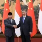Menteri Pertahanan RI Prabowo Subianto Bersama Presiden Tiongkok (China) Xi Jinping. (Facebook.com/@Prabowo Subianto)