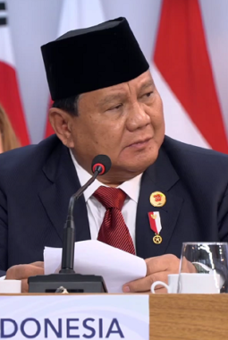 Di Hadapan Pimpinan Negara G20, Presiden Prabowo Subianto Kembali Suarakan Perdamaian Palestina
