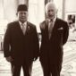 Presiden RI Prabowo Subianto foto bersama dengan Raja Inggris King Charles III.  (Instagram.com @Prabowo)