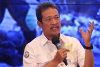 Menteri Kelautan dan Perikanan Sakti Wahyu Trenggono pastikan pulau kecil tidak bisa dijual, edukasi publik dan pemantauan daring terus diperkuat. (Dok. Kkp.go.id)
