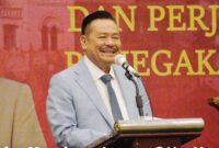 Wakil Menteri Koordinator Bidang Hukum, HAM, Imigrasi, dan Pemasyarakatan (Wamenko Kumham Imipas), Otto Hasibuan. (Dok. kemenkum.go.id)
