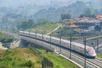 Pengerjaan proyek Kereta Whoosh, menyisakan utang dan piutang yang belum terbayar. (Dok. kcic.co.id)