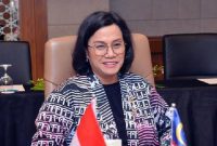 Menkeu Sri Mulyani 8. memaparkan arah kebijakan fiskal 2025 dalam konferensi pers. (Facebook.com @Sri Mulyani Indrawati)