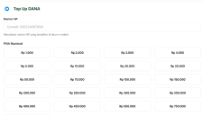 TopUpSaldo dapat menjadi salah satu opsi untuk dibandingkan saat kamu membutuhkan saldo DANA. (Dok. Topupsaldo.com)